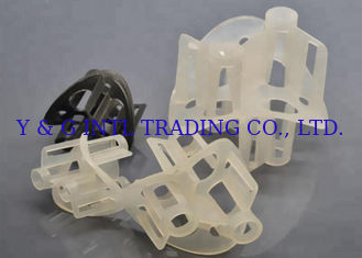 Όξινο αερίου δαχτυλίδι Heilex απορρόφησης πλαστικό, τυχαία πλαστική συσκευασία PE CPVC RPP PVDF PP