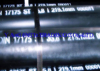 Άνευ ραφής σωλήνωση χάλυβα ακρίβειας/άνευ ραφής σωλήνας DIN 17175 St35.8 St45.8 χάλυβα άνθρακα