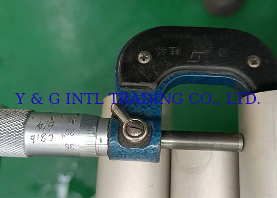 Wisent076 ASTM B338 Στρογγυλό κράμα σωλήνες τιτανίου με γυαλισμένη επιφάνεια