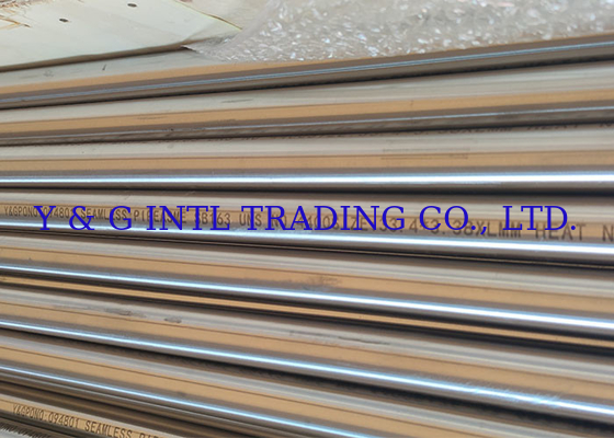 ASTM B165 HASTELLOY B-3 Νικέλιο Σύνθετο Χωρίς Σύνδεση σωλήνα 100% Eddy Current